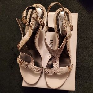 Alfani Snakeprint Sandals